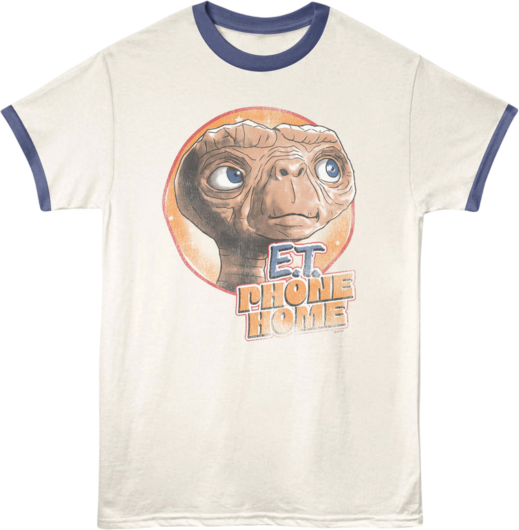 Look To The Stars E.T. The Extra-Terrestrial Ringer Shirt