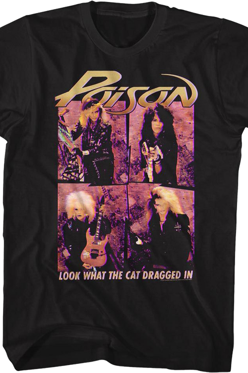 Look What The Cat Dragged In Photos Poison T-Shirt