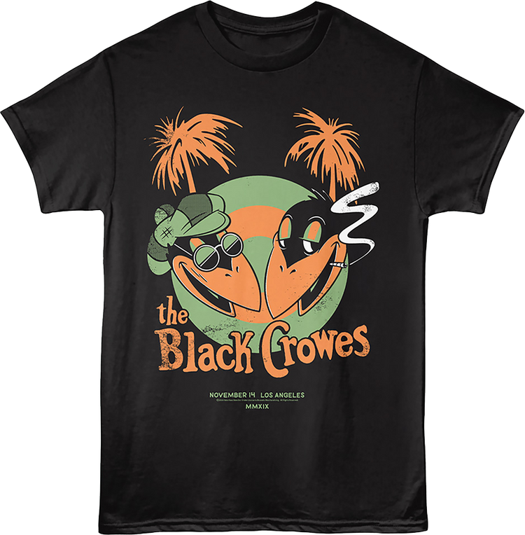 Los Angeles Poster Black Crowes T-Shirt