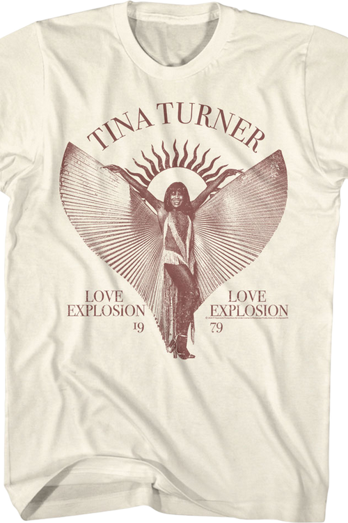 Love Explosion 1979 Tina Turner T-Shirt
