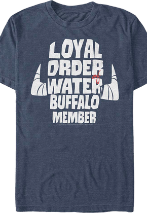 Loyal Order Of Water Buffalo Member Flintstones T-Shirt