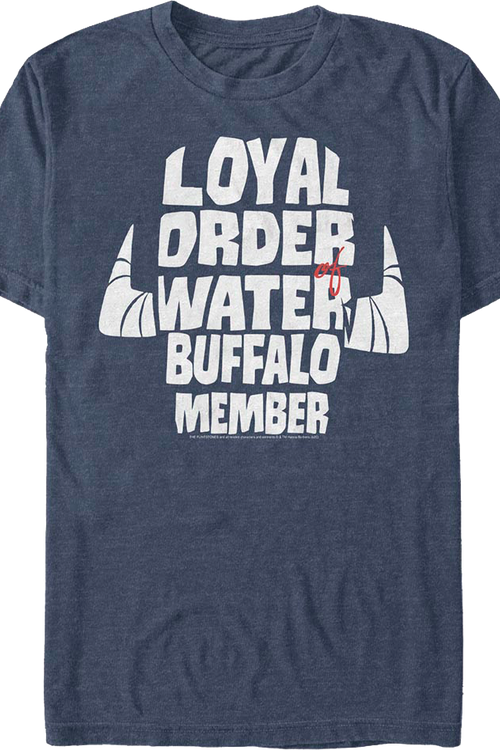 Loyal Order Of Water Buffalo Member Flintstones T-Shirt