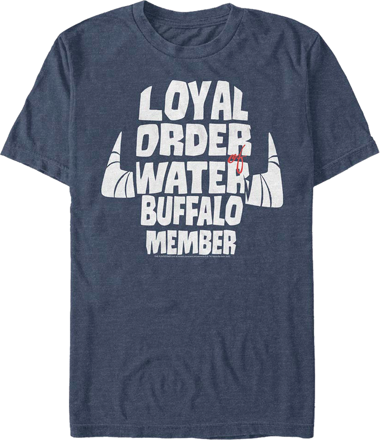 Loyal Order Of Water Buffalo Member Flintstones T-Shirt