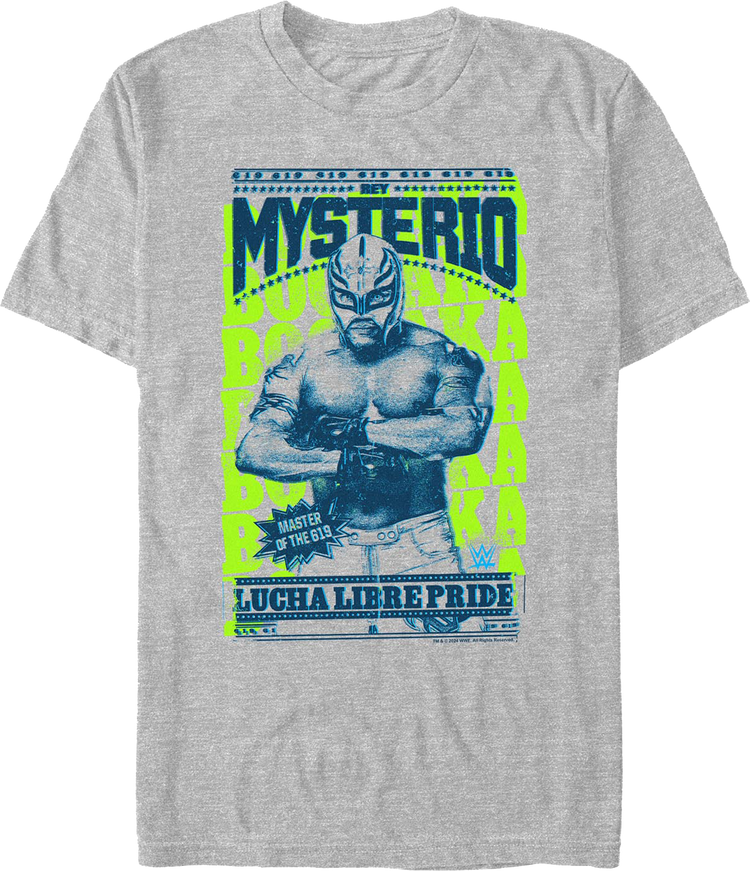 Lucha Libre Pride Rey Mysterio T-Shirt