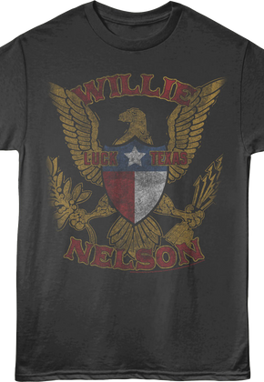Luck Texas Willie Nelson T-Shirt