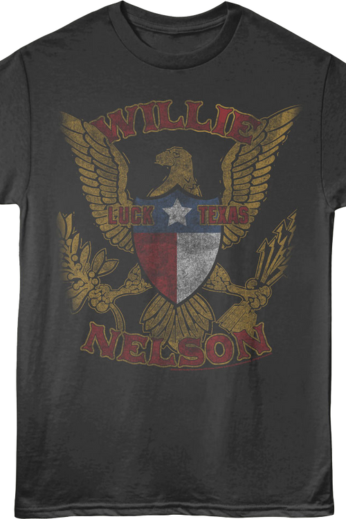 Luck Texas Willie Nelson T-Shirt
