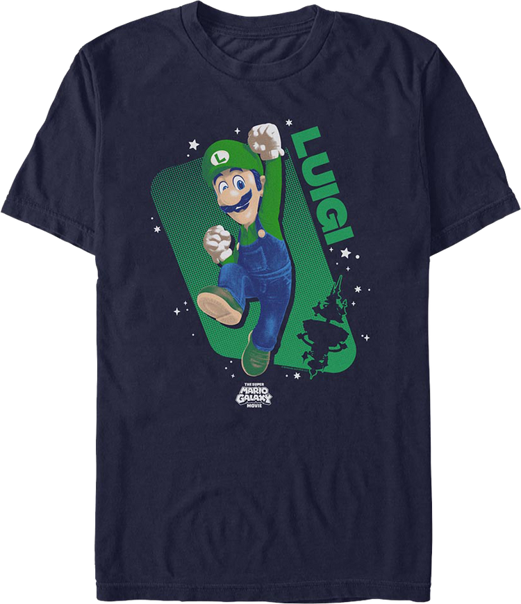 Luigi Jump Super Mario Bros. T-Shirt