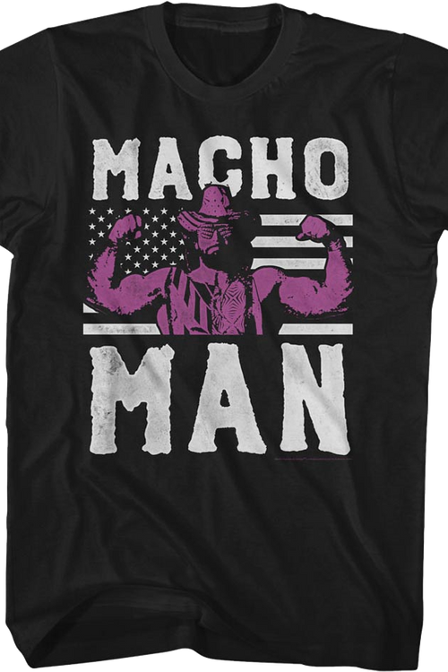 Macho Flag Macho Man Randy Savage T-Shirt