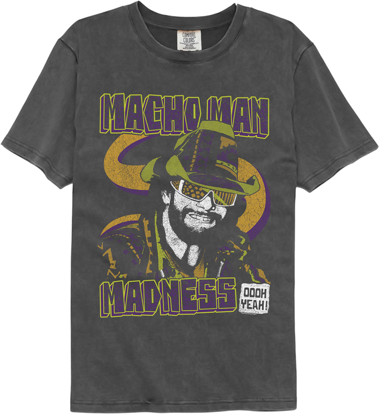 Macho Man Madness Comfort Colors Brand T-Shirt