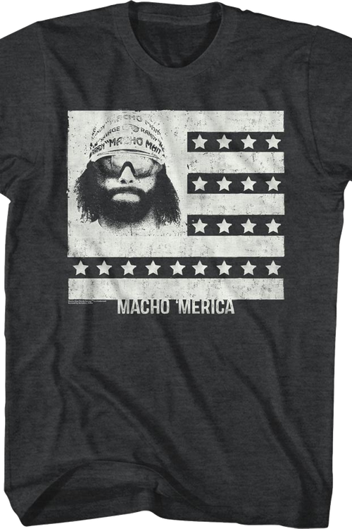 Macho 'Merica Macho Man Randy Savage T-Shirt