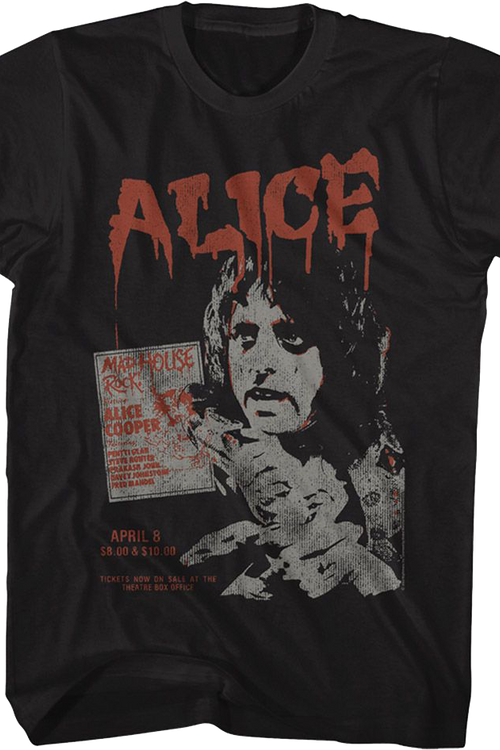 Mad House Rock Alice Cooper T-Shirt