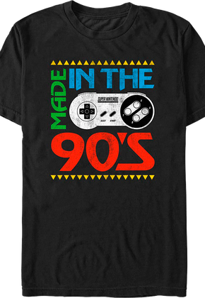 Made In The 90's Super Nintendo T-Shirt