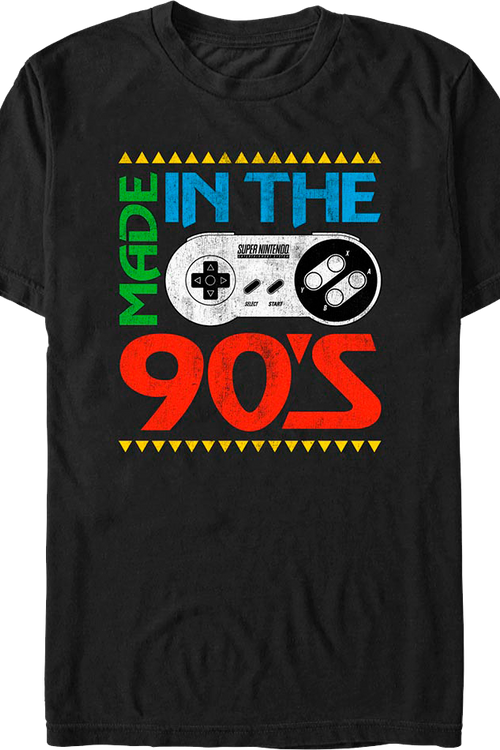 Made In The 90's Super Nintendo T-Shirt