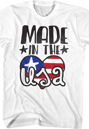 Made In The USA Heart T-Shirt