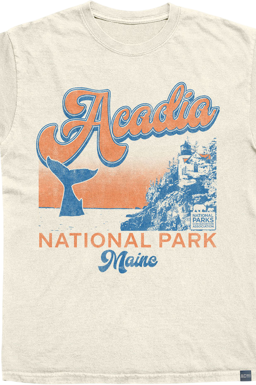 Made In USA Acadia Whale NPCA T-Shirt
