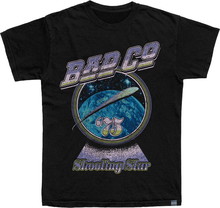 Made In USA Bad Company Shooting Star Pastels T-Shirt