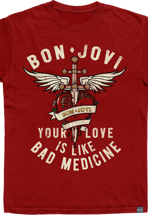 Made In USA Bad Medicine Bon Jovi T-Shirt