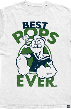 Made In USA Best Pops Ever Popeye T-Shirt
