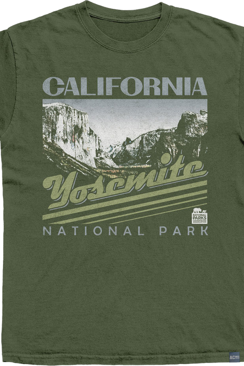 Made In USA California Yosemite NPCA T-Shirt