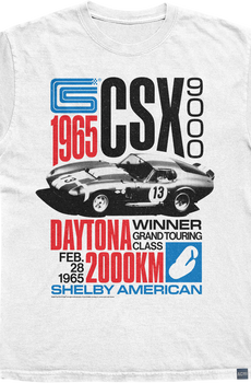 Made In USA Carroll Shelby GT 40 Daytona 2000 km T-Shirt