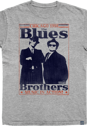 Made In USA Chicago 1980 The Blues Brothers T-Shirt