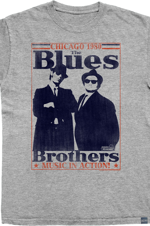 Made In USA Chicago 1980 The Blues Brothers T-Shirt