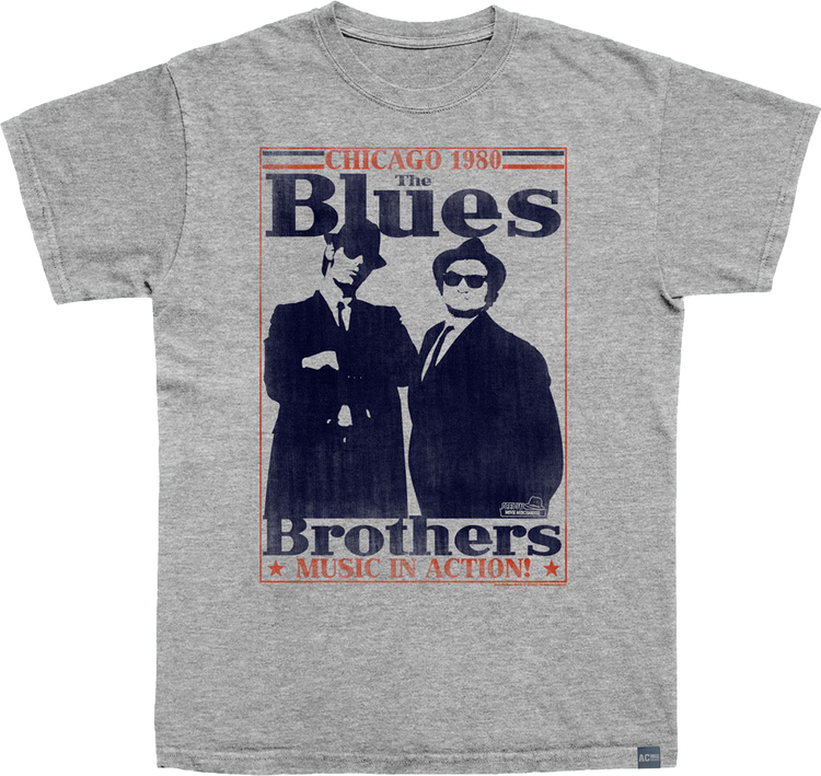 Made In USA Chicago 1980 The Blues Brothers T-Shirt