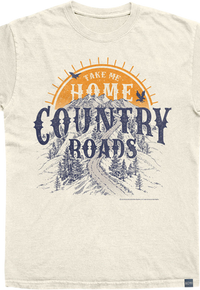Made In USA Country Roads Sunset John Denver T-Shirt
