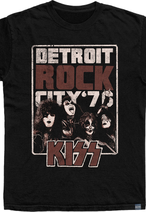Made In USA Detroit Rock City KISS T-Shirt