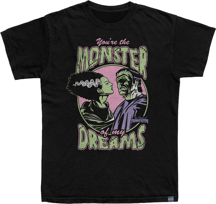 Made In USA Dream Monster Bride Universal Monsters T-Shirt