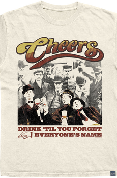 Made In USA Drink 'Til You Forget Everyone's Name Cheers T-Shirt