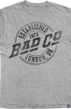 Made In USA Faded Logo Bad Company T-Shirt