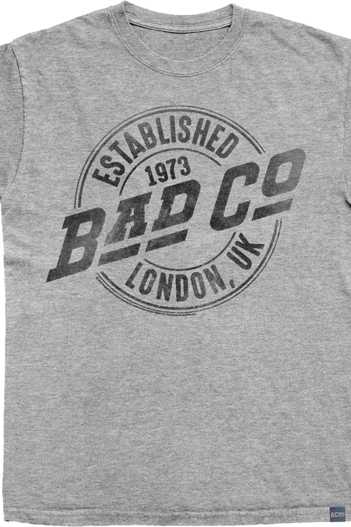 Made In USA Faded Logo Bad Company T-Shirt