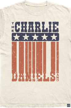Made In USA Flag Charlie Daniels T-Shirt