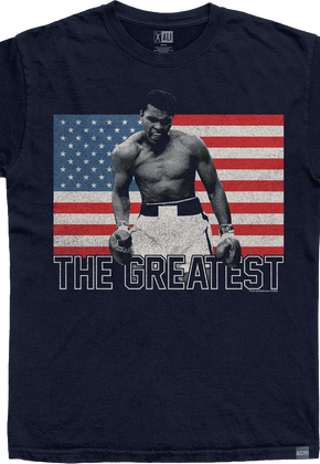 Made In USA Flag The Greatest Muhammad Ali T-Shirt