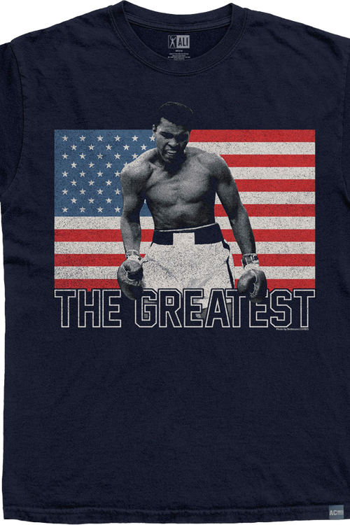 Made In USA Flag The Greatest Muhammad Ali T-Shirt