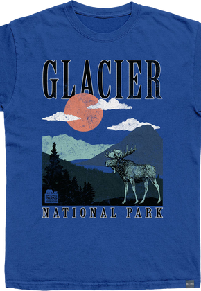Made In USA Glacier National Park T-Shirt