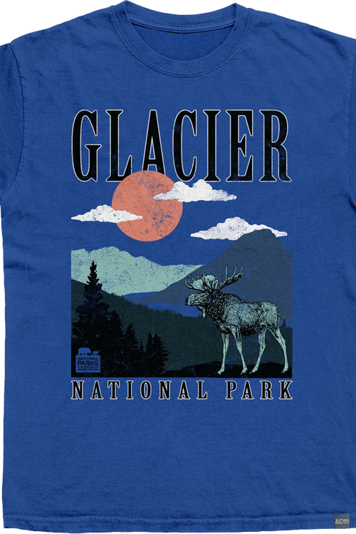 Made In USA Glacier National Park T-Shirt