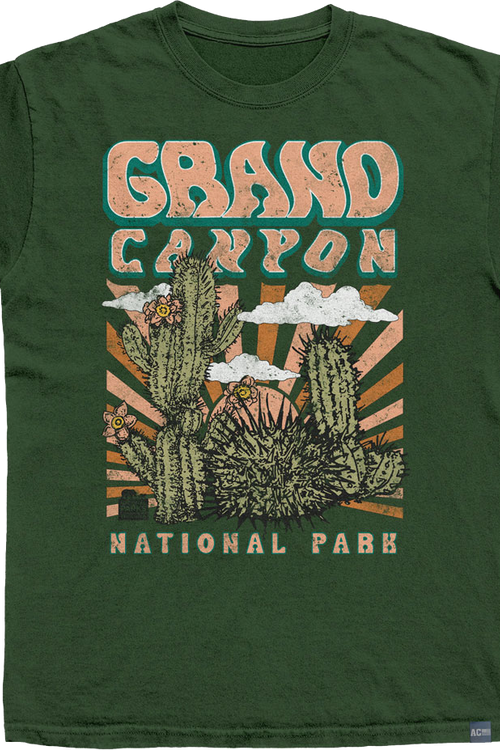 Made In USA Grand Canyon Cactus NPCA T-Shirt