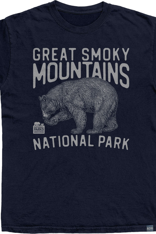 Made In USA Great Smoky Mountains 1940 NPCA T-Shirt