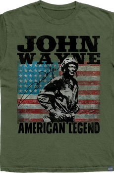 Made In USA John Wayne American Legend T-Shirt