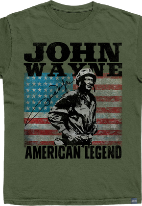 Made In USA John Wayne American Legend T-Shirt