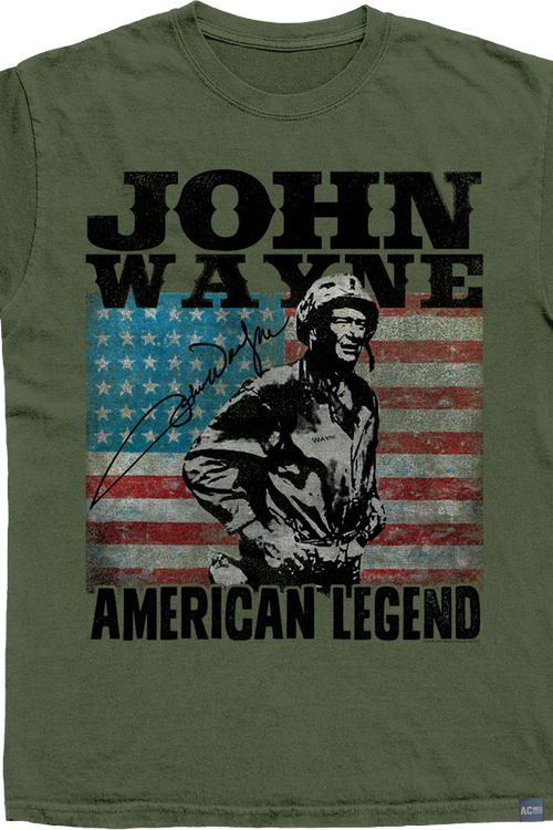 Made In USA John Wayne American Legend T-Shirt