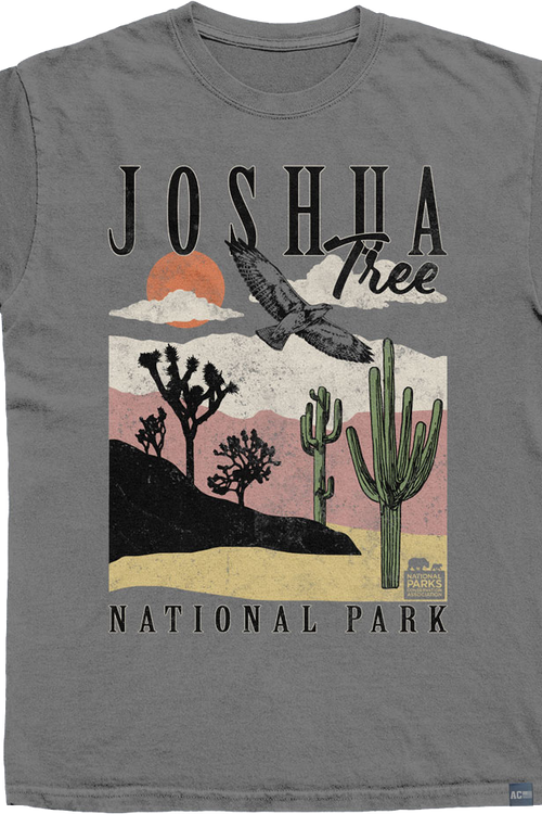 Made In USA Joshua Tree Cactus Landscape T-Shirt