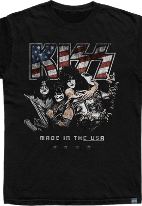 Made In USA KISS Amerikiss T-Shirt