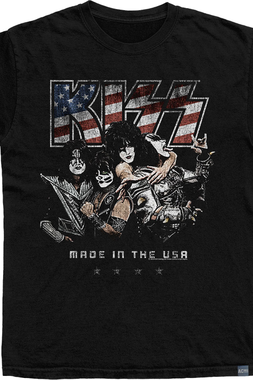 Made In USA KISS Amerikiss T-Shirt