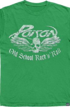 Made In USA Old School Rock n Roll Poison T-Shirt