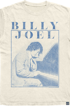 Made In USA Piano Man Billy Joel T-Shirt