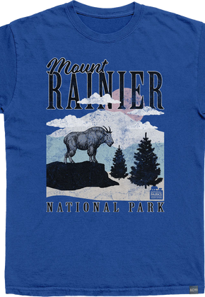Made In USA Ranier Minimalist Landscape NPCA T-Shirt