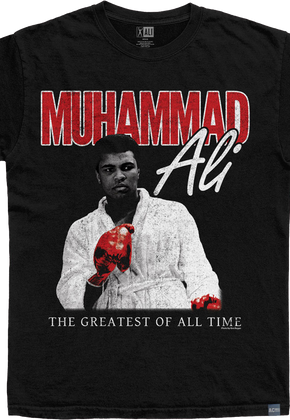 Made In USA Red Glove Muhammad Ali T-Shirt